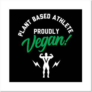 PROUDLY VEGAN Posters and Art